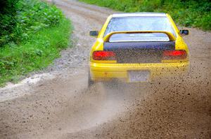 Steve Gingras / Katie Gingras Subaru Impreza on SS1, Steamboat I.