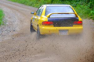 Steve Gingras / Katie Gingras Subaru Impreza on SS1, Steamboat I.