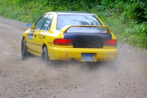 Steve Gingras / Katie Gingras Subaru Impreza on SS1, Steamboat I.