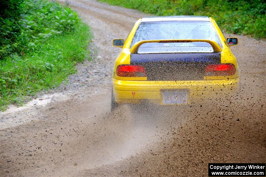 Steve Gingras / Katie Gingras Subaru Impreza on SS1, Steamboat I.