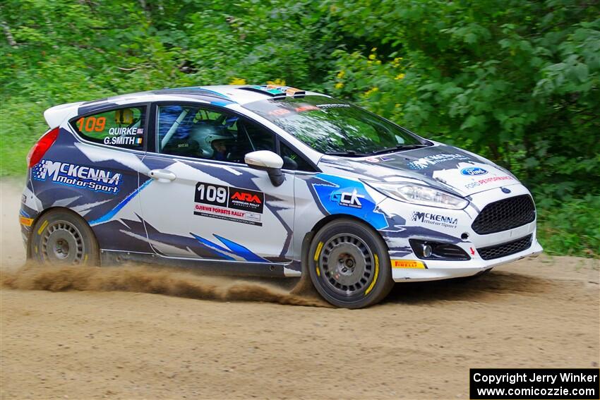 Gary Smith / Kenny Quirk Ford Fiesta R2 on SS1, Steamboat I.