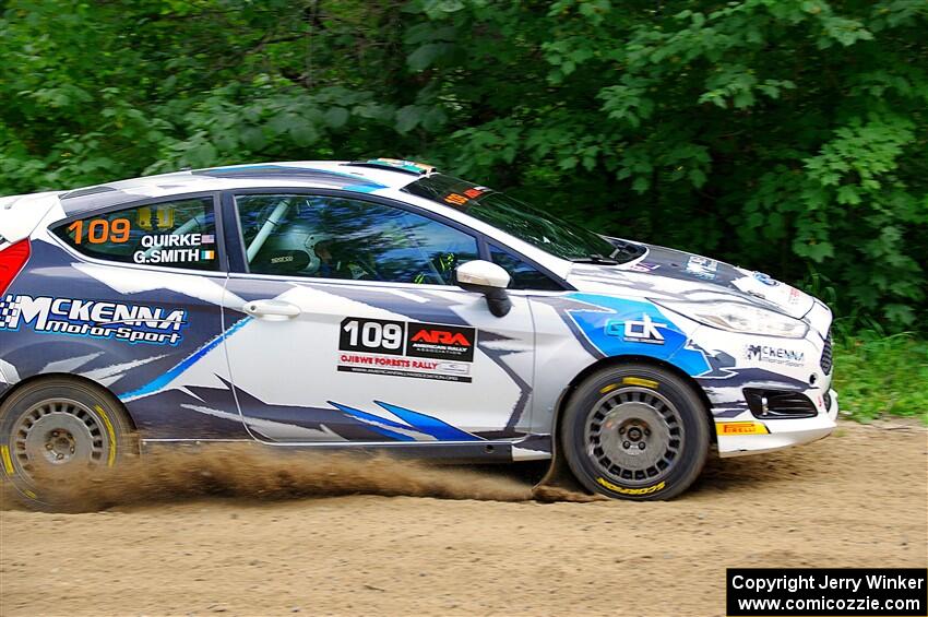 Gary Smith / Kenny Quirk Ford Fiesta R2 on SS1, Steamboat I.