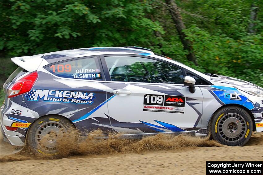 Gary Smith / Kenny Quirk Ford Fiesta R2 on SS1, Steamboat I.