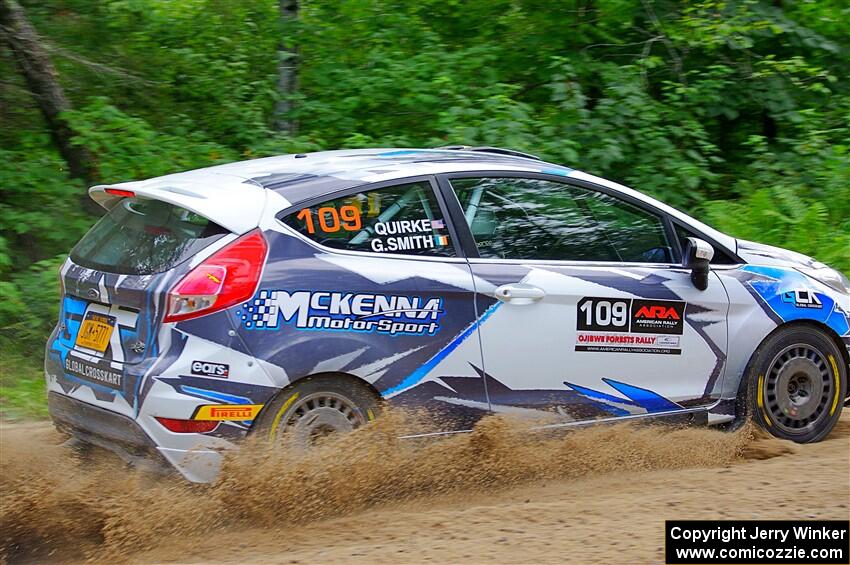 Gary Smith / Kenny Quirk Ford Fiesta R2 on SS1, Steamboat I.