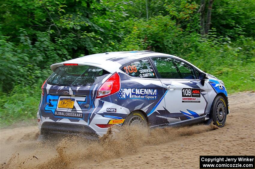 Gary Smith / Kenny Quirk Ford Fiesta R2 on SS1, Steamboat I.