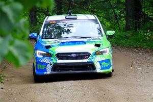 Rob Sanders / Boyd Smith Subaru WRX STi on SS1, Steamboat I.