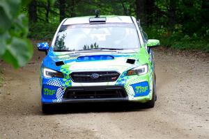 Rob Sanders / Boyd Smith Subaru WRX STi on SS1, Steamboat I.