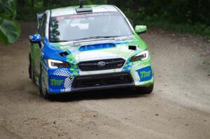 Rob Sanders / Boyd Smith Subaru WRX STi on SS1, Steamboat I.