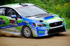 Rob Sanders / Boyd Smith Subaru WRX STi on SS1, Steamboat I.