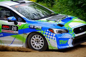 Rob Sanders / Boyd Smith Subaru WRX STi on SS1, Steamboat I.