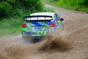 Rob Sanders / Boyd Smith Subaru WRX STi on SS1, Steamboat I.