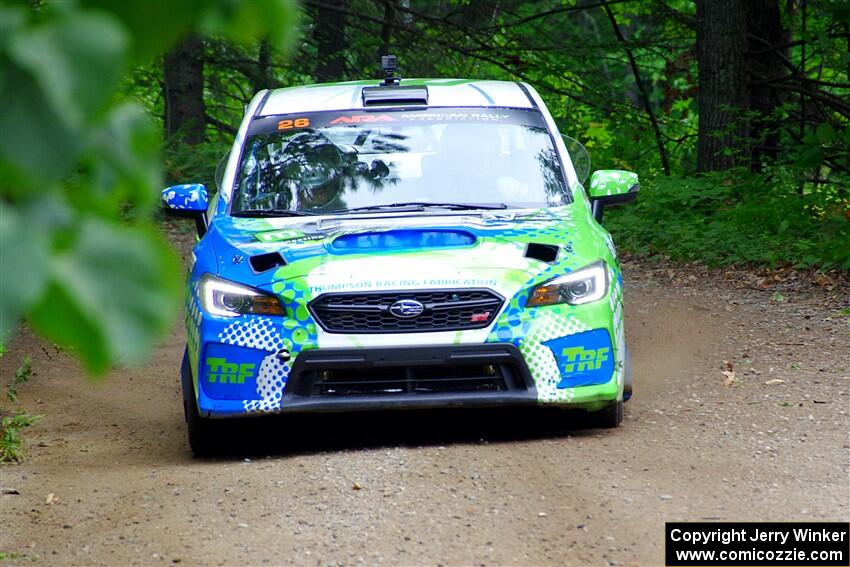 Rob Sanders / Boyd Smith Subaru WRX STi on SS1, Steamboat I.