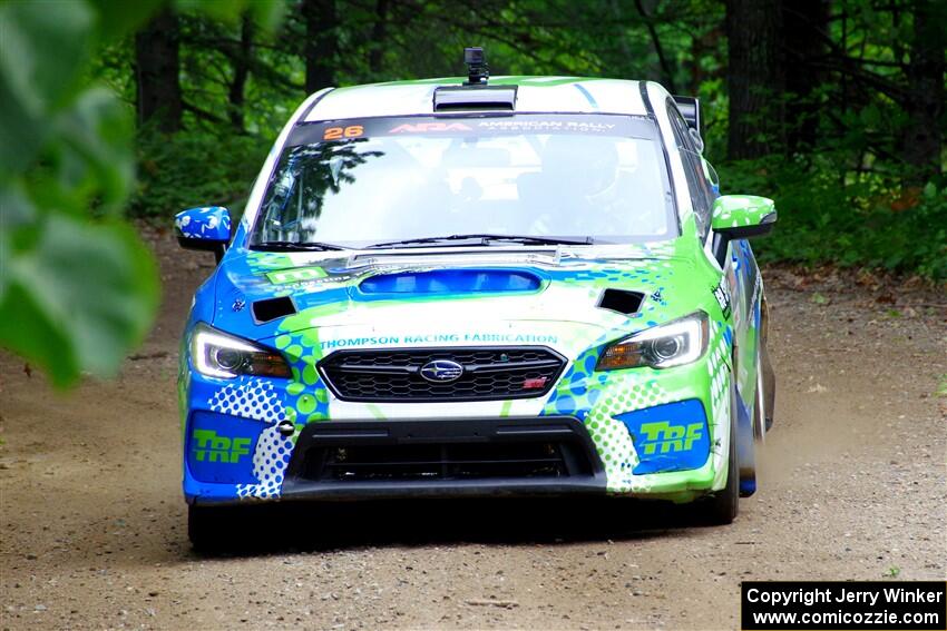 Rob Sanders / Boyd Smith Subaru WRX STi on SS1, Steamboat I.