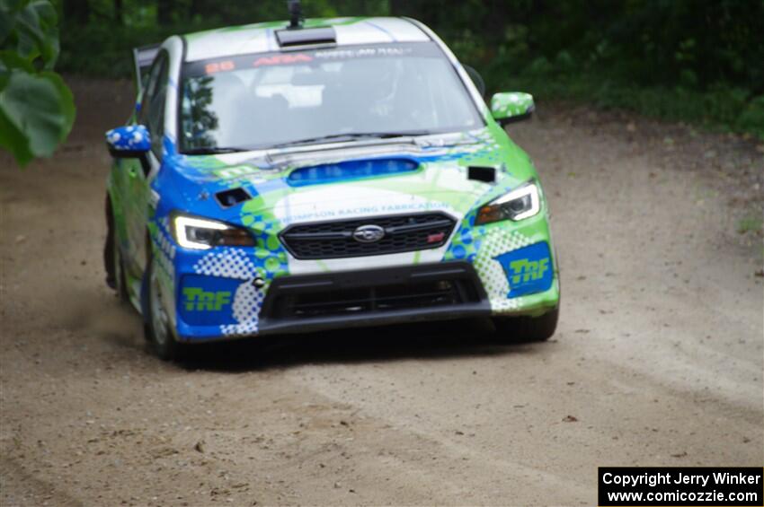 Rob Sanders / Boyd Smith Subaru WRX STi on SS1, Steamboat I.