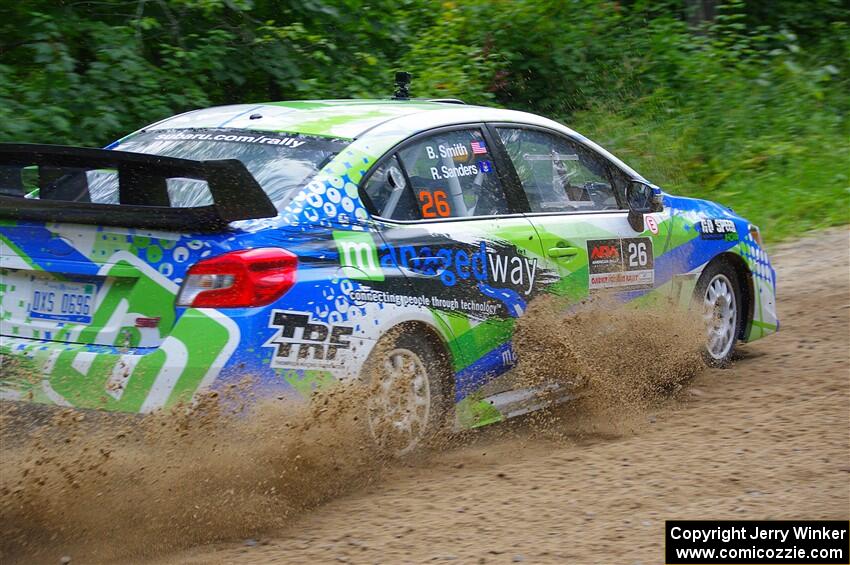 Rob Sanders / Boyd Smith Subaru WRX STi on SS1, Steamboat I.