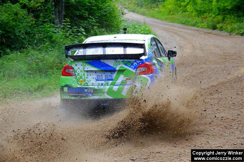 Rob Sanders / Boyd Smith Subaru WRX STi on SS1, Steamboat I.