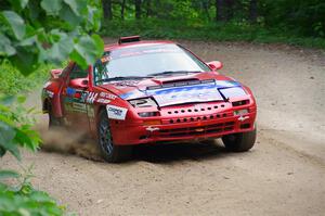 Al Dantes, Jr. / Andrew Sims Mazda RX-7 LS on SS1, Steamboat I.