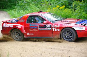 Al Dantes, Jr. / Andrew Sims Mazda RX-7 LS on SS1, Steamboat I.