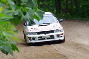 Chuck Surdyke / Cameron Carr Subaru Impreza on SS1, Steamboat I.