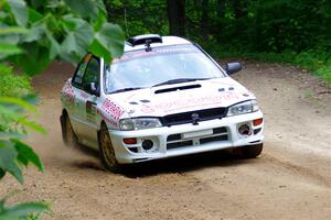 Chuck Surdyke / Cameron Carr Subaru Impreza on SS1, Steamboat I.