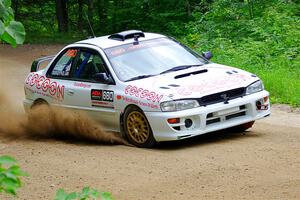 Chuck Surdyke / Cameron Carr Subaru Impreza on SS1, Steamboat I.