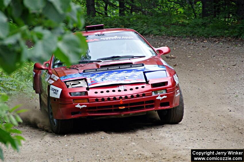 Al Dantes, Jr. / Andrew Sims Mazda RX-7 LS on SS1, Steamboat I.