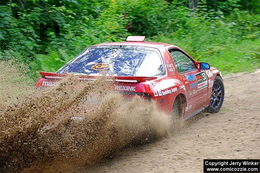 Al Dantes, Jr. / Andrew Sims Mazda RX-7 LS on SS1, Steamboat I.