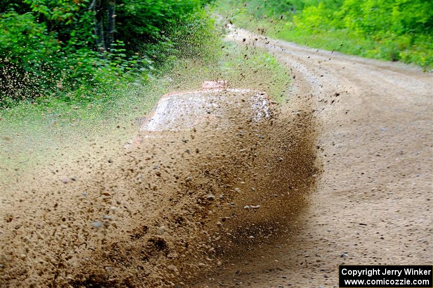 Al Dantes, Jr. / Andrew Sims Mazda RX-7 LS on SS1, Steamboat I.