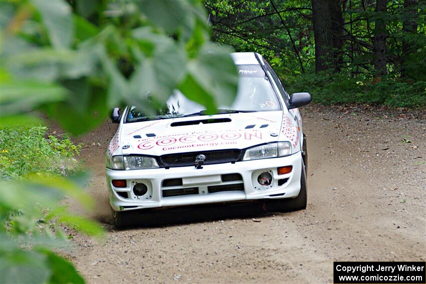 Chuck Surdyke / Cameron Carr Subaru Impreza on SS1, Steamboat I.