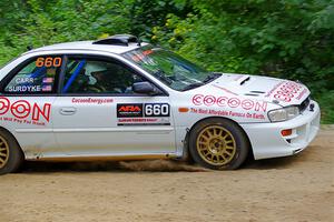 Chuck Surdyke / Cameron Carr Subaru Impreza on SS1, Steamboat I.