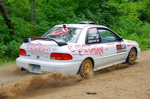 Chuck Surdyke / Cameron Carr Subaru Impreza on SS1, Steamboat I.