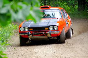 Mike Hurst / Jeremy Wimpey Ford Capri on SS1, Steamboat I.