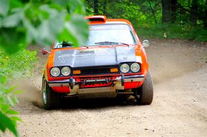 Mike Hurst / Jeremy Wimpey Ford Capri on SS1, Steamboat I.