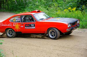 Mike Hurst / Jeremy Wimpey Ford Capri on SS1, Steamboat I.