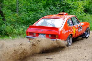 Mike Hurst / Jeremy Wimpey Ford Capri on SS1, Steamboat I.