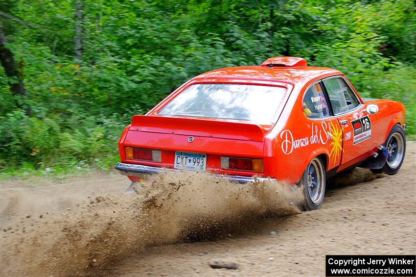 Mike Hurst / Jeremy Wimpey Ford Capri on SS1, Steamboat I.