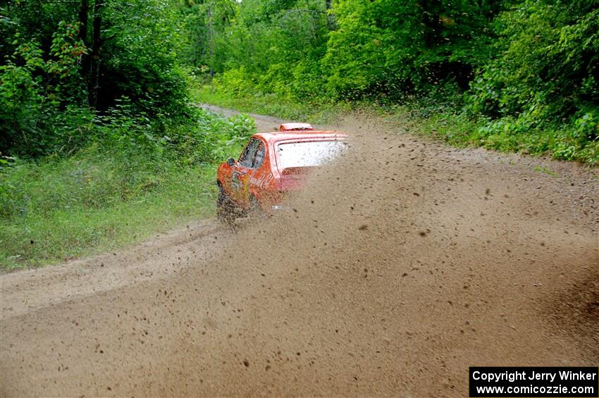 Mike Hurst / Jeremy Wimpey Ford Capri on SS1, Steamboat I.