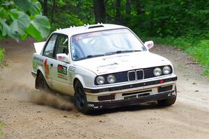 Shanti Witt / Bailey Miller BMW 325is on SS1, Steamboat I.