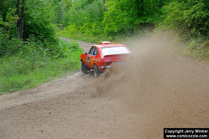 Mike Hurst / Jeremy Wimpey Ford Capri on SS1, Steamboat I.