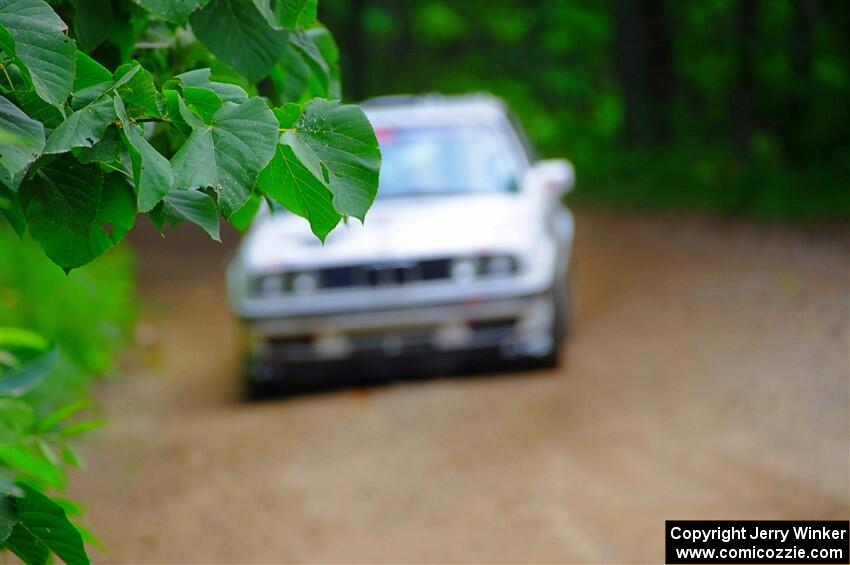 Shanti Witt / Bailey Miller BMW 325is on SS1, Steamboat I.