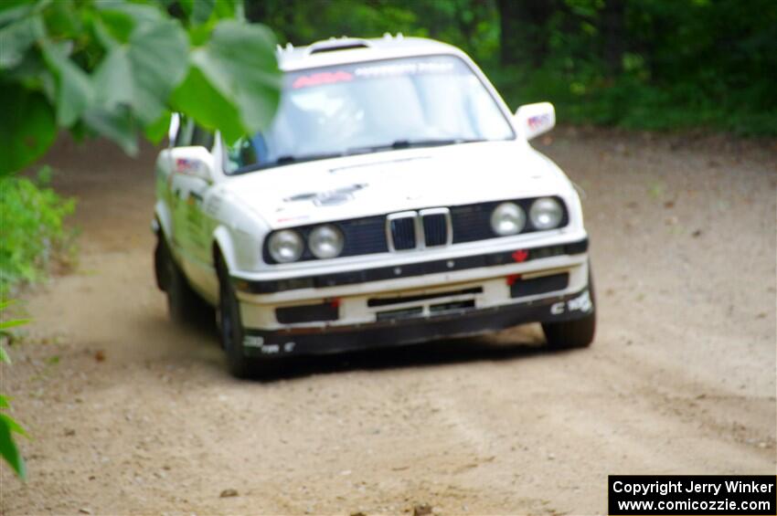 Shanti Witt / Bailey Miller BMW 325is on SS1, Steamboat I.