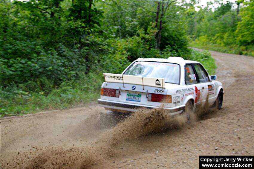 Shanti Witt / Bailey Miller BMW 325is on SS1, Steamboat I.