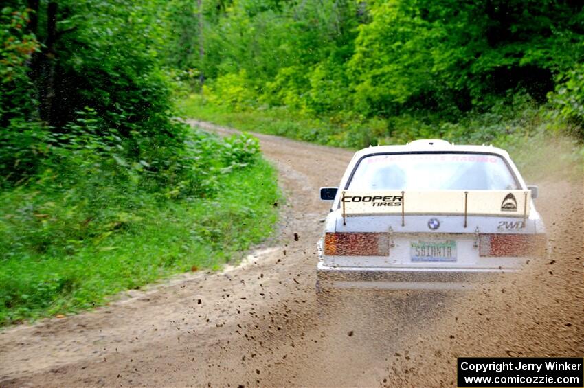 Shanti Witt / Bailey Miller BMW 325is on SS1, Steamboat I.