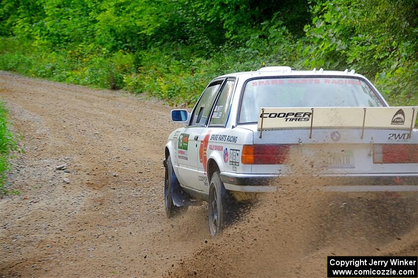 Shanti Witt / Bailey Miller BMW 325is on SS1, Steamboat I.