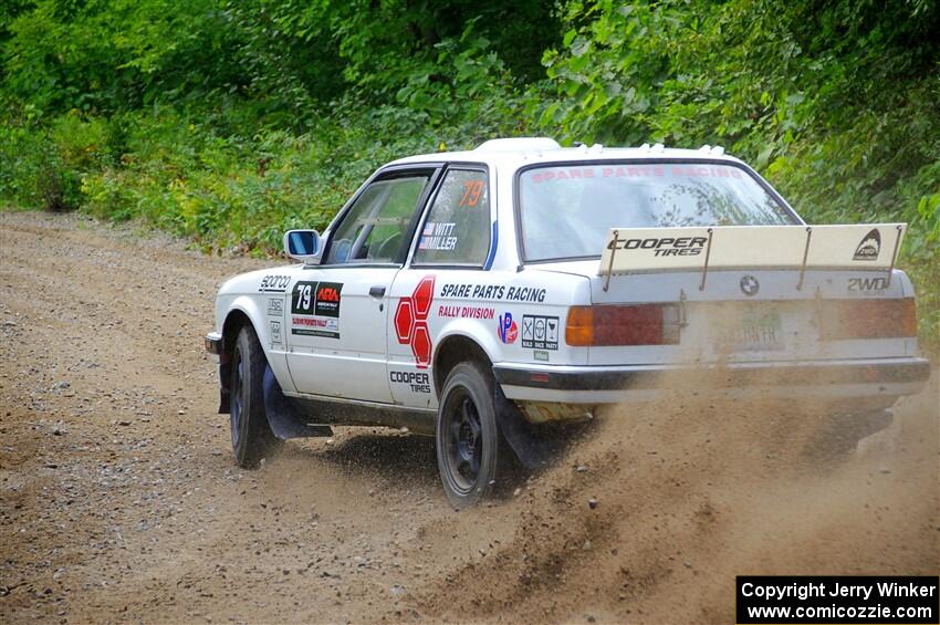 Shanti Witt / Bailey Miller BMW 325is on SS1, Steamboat I.