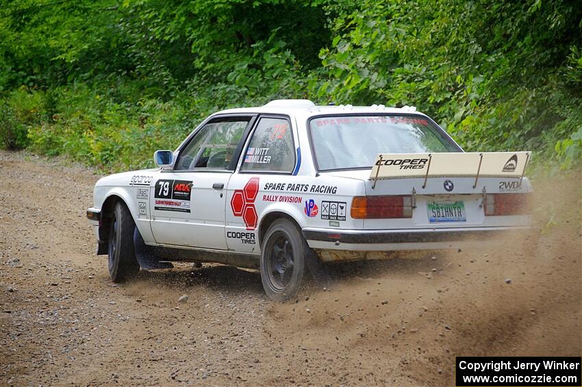 Shanti Witt / Bailey Miller BMW 325is on SS1, Steamboat I.