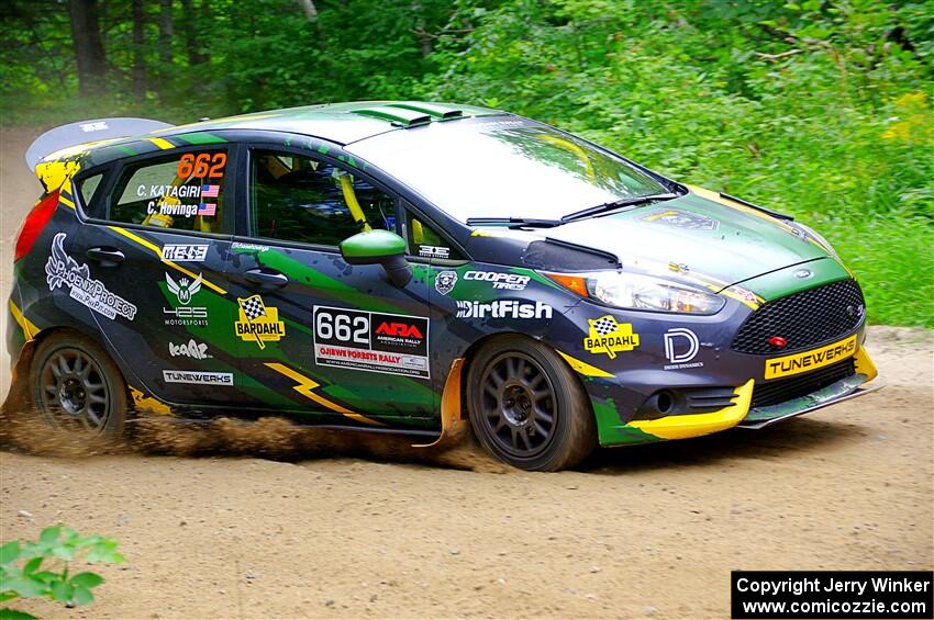 Chase Hovinga / Colin Katagiri Ford Fiesta ST on SS1, Steamboat I.