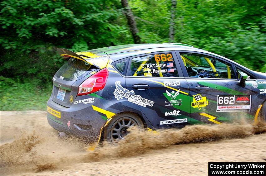 Chase Hovinga / Colin Katagiri Ford Fiesta ST on SS1, Steamboat I.