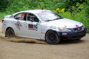 Nathan Odle / Alex Gelsomino Lexus IS250 on SS1, Steamboat I.