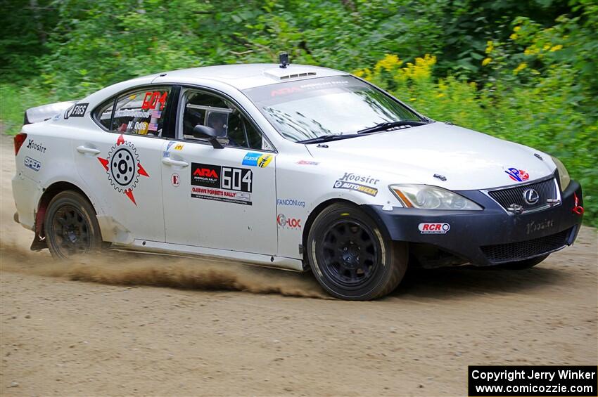 Nathan Odle / Alex Gelsomino Lexus IS250 on SS1, Steamboat I.